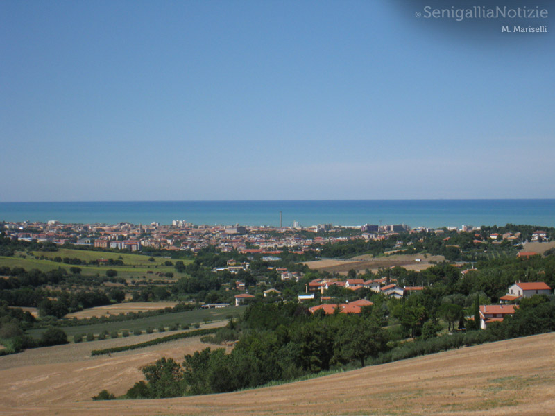 24/06/2012 - Senigallia vista dalle colline