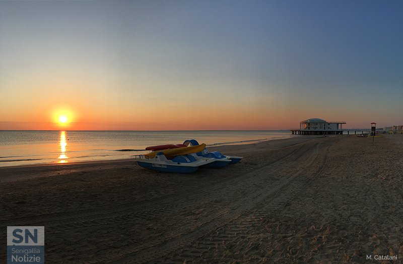 12/06/2017 - Pedalò all'alba
