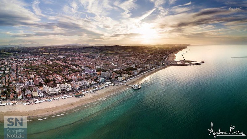 14/06/2017 - Senigallia vista dal drone