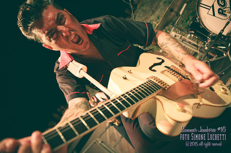 Musicisti al Summer Jamboree 2015