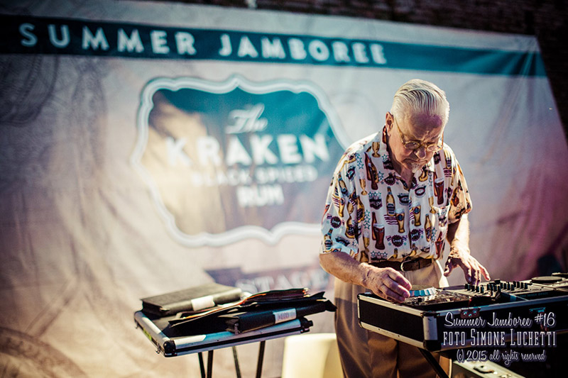 Un dj del Summer Jamboree 2015