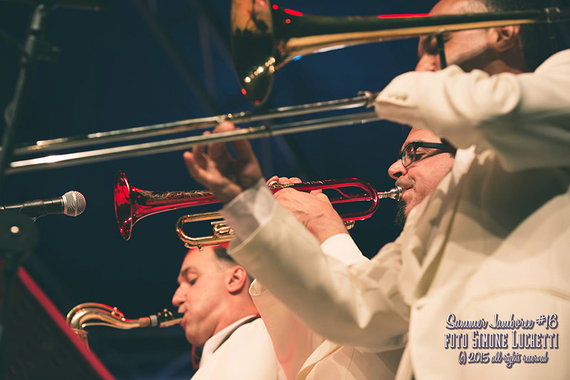 Musicisti al Summer Jamboree 2015