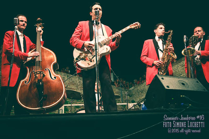Band in concerto al Summer Jamboree 2015