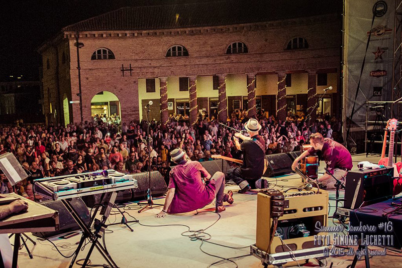 Band in concerto al Summer Jamboree 2015