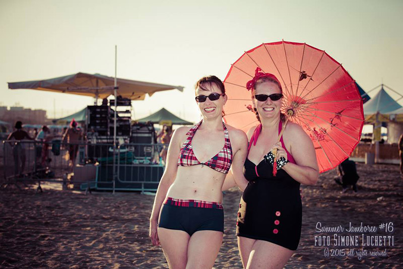 Fans e pubblico del Summer Jamboree di Senigallia