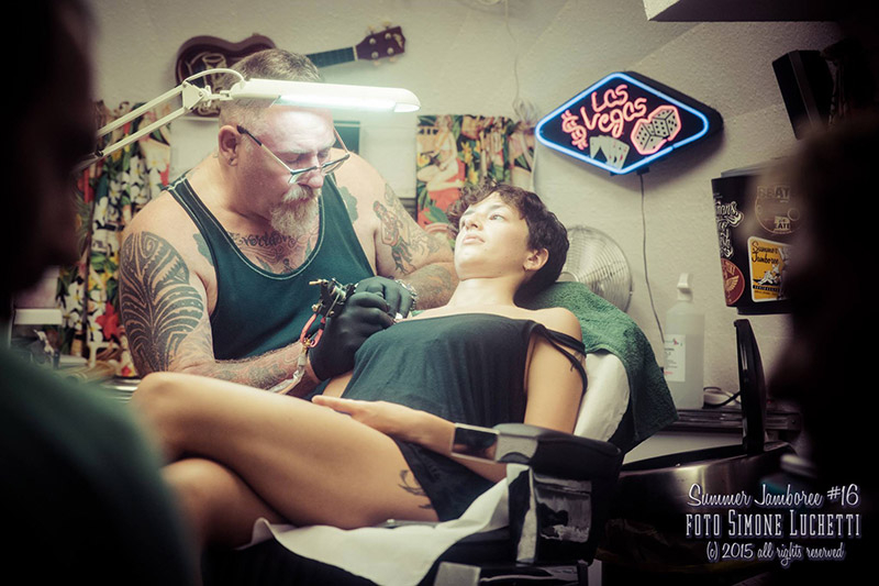 Fans e pubblico del Summer Jamboree di Senigallia