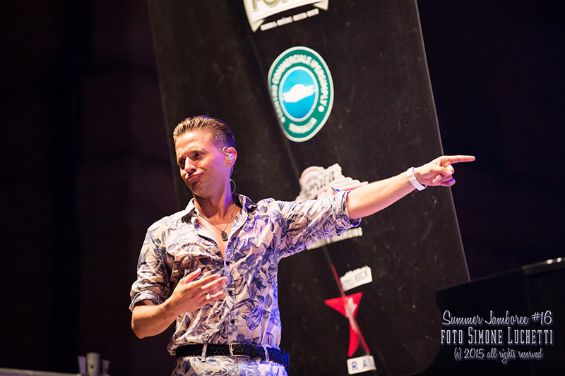 Artisti sul palco di Senigallia per il Summer Jamboree 2015
