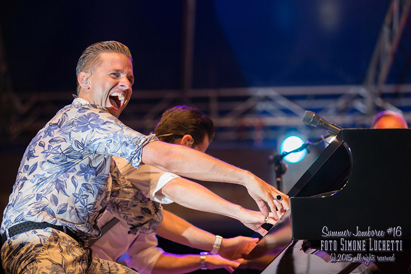 Artisti sul palco di Senigallia per il Summer Jamboree 2015