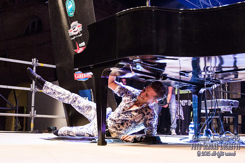 Artisti sul palco di Senigallia per il Summer Jamboree 2015