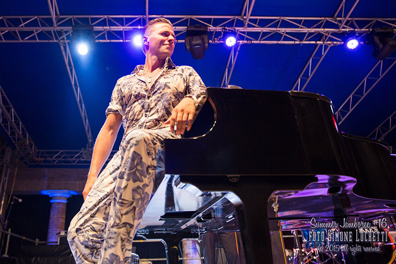 Artisti sul palco di Senigallia per il Summer Jamboree 2015