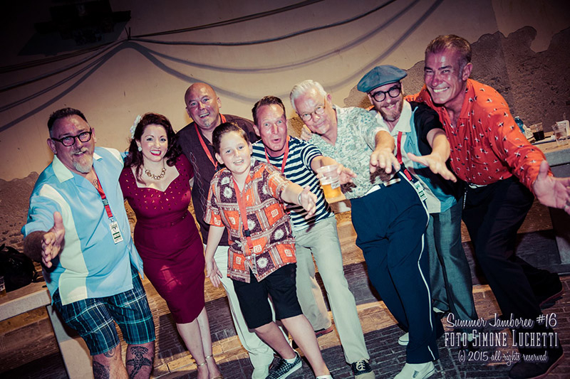 Foto di gruppo al Summer Jamboree 2015