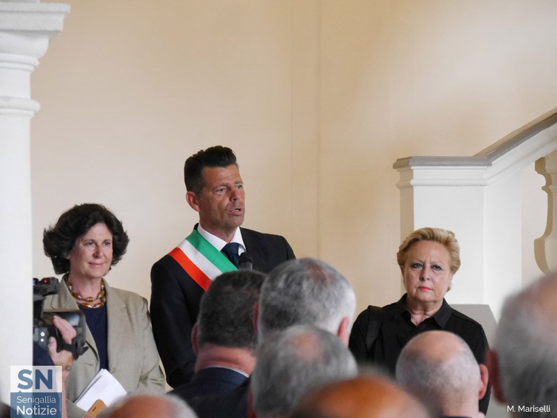 L'inaugurazione di Palazzetto Baviera a Senigallia