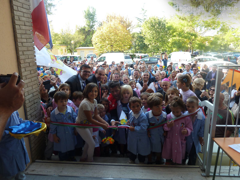 Il taglio del nastro