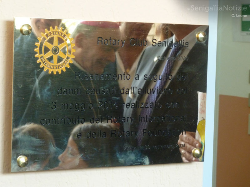 La targa commemorativa