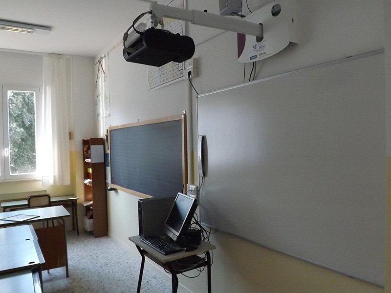 Lavagna classica e multimediale