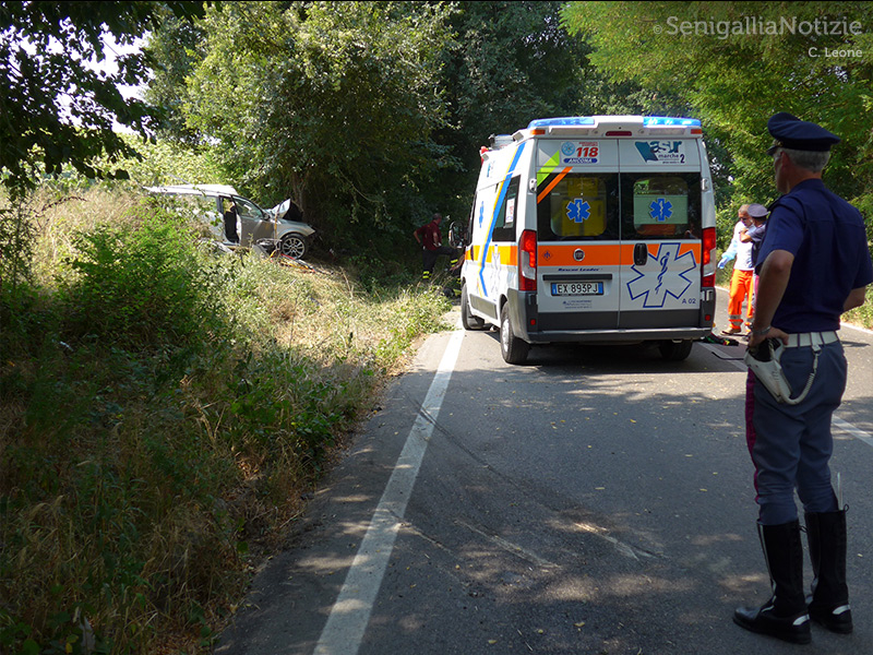 I soccorsi sul luogo dell'incidente