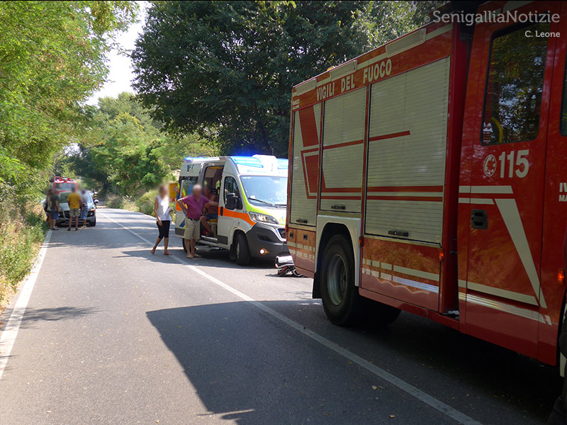 I soccorsi sul luogo dell'incidente