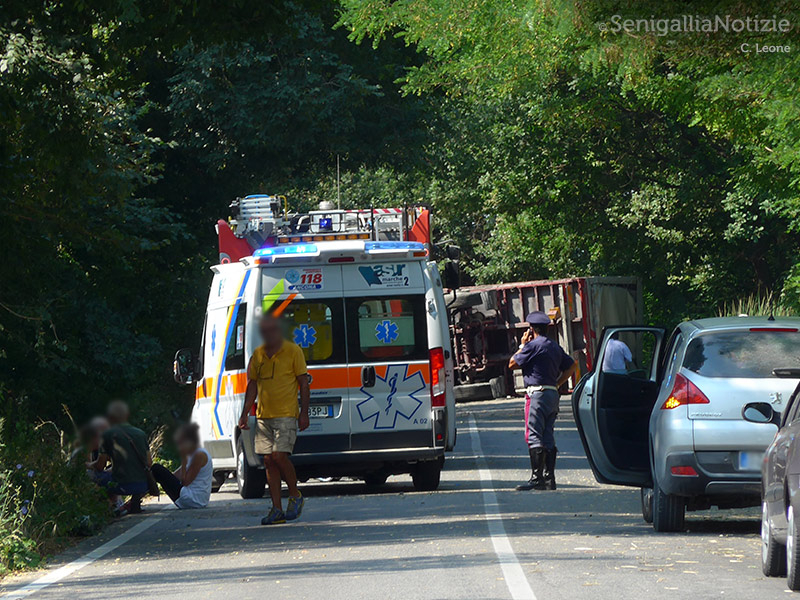I soccorsi sul luogo dell'incidente