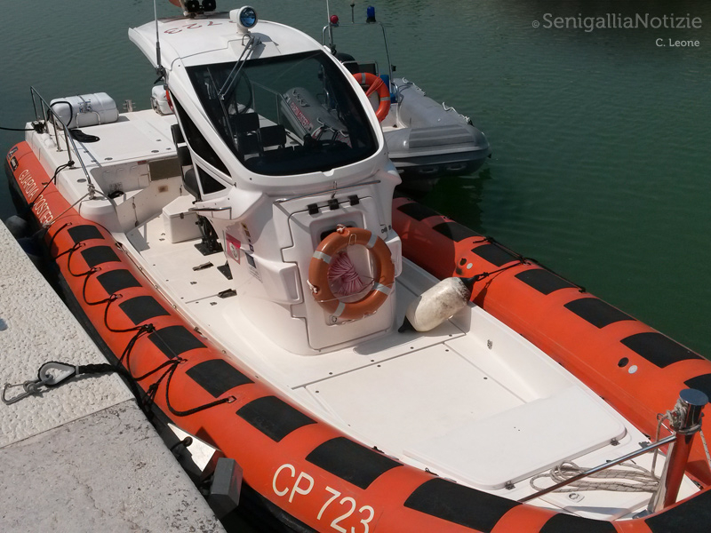 la nuova motovedetta CP 723 assegnata all’Ufficio Locale Marittimo di Senigallia