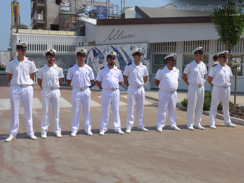 Il personale dell'Ufficio Locale Marittimo di Senigallia