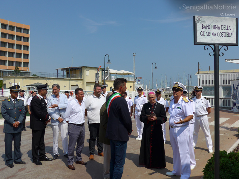 intitolazione della “Banchina Guardia Costiera” e presentazione della Nuova motovedetta CP 723