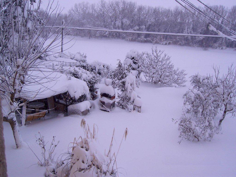 Panorami innevati da Vallone di Senigallia
