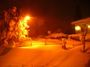 Neve a Ripe in notturna