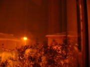 Neve a Ripe in notturna