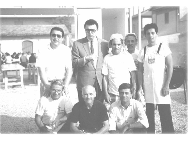 La visita del Sindaco Primo Gazzetti (anni '70)