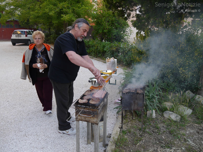 Cena in strada a Senigallia: La Sfangata