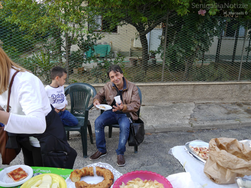 Cena in strada a Senigallia: La Sfangata