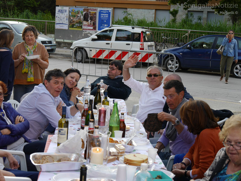 La Sfangata: festa e cena in via Cavalieri di Vittorio Veneto