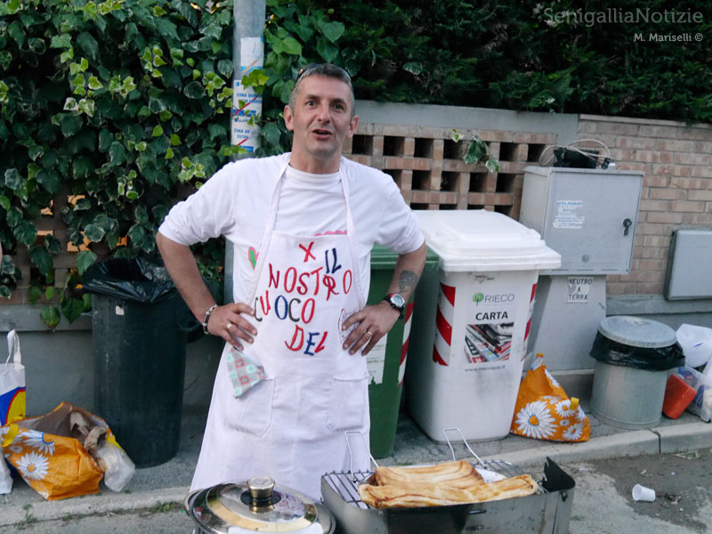 La Sfangata in via Cavalieri di Vittorio Veneto a Senigallia