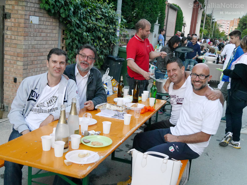 La Sfangata in via Cavalieri di Vittorio Veneto a Senigallia