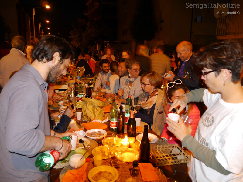La Sfangata in via Cavalieri di Vittorio Veneto a Senigallia