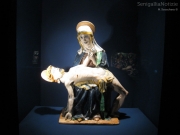 Una Pietà esposta a Senigallia per la mostra Lacrime di Smalto