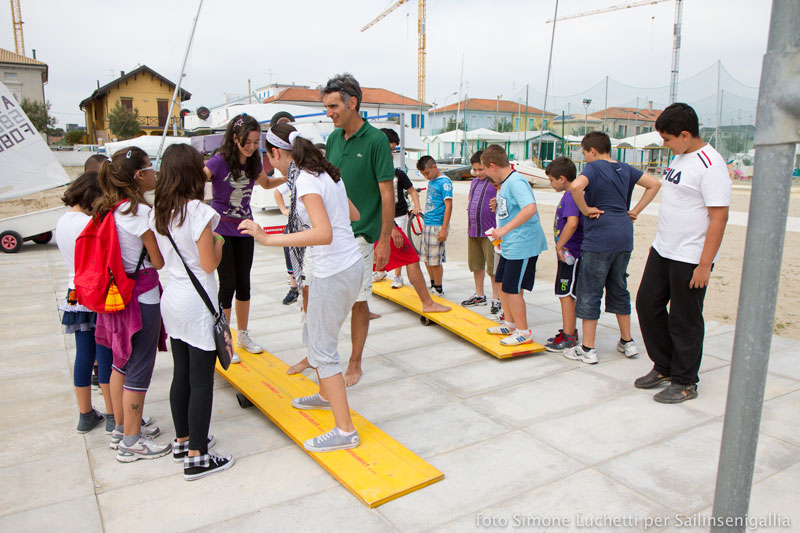 La manifestazione Lascuolalporto di Senigallia