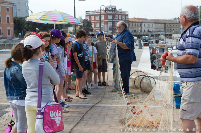 Laboratori per ragazzi al porto di Senigallia