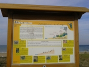 Cartello zone dunali