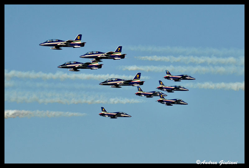 Pattuglia Acrobatica Nazionale a Senigallia