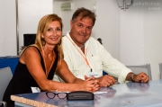 Manuela Winter e Massimo Mariselli sul palco