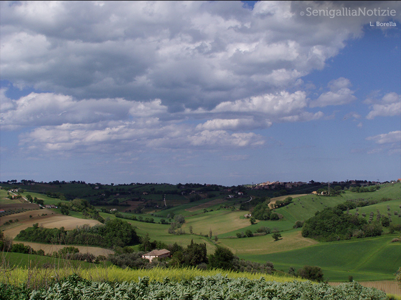 16/07/2015 - Cielo con qualche nuvola...