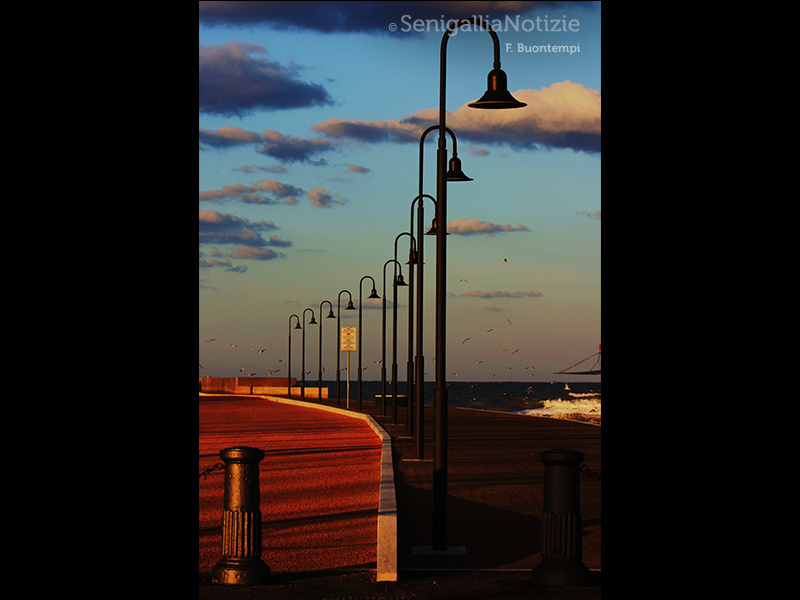 27/07/2015 - Fila di lampioni