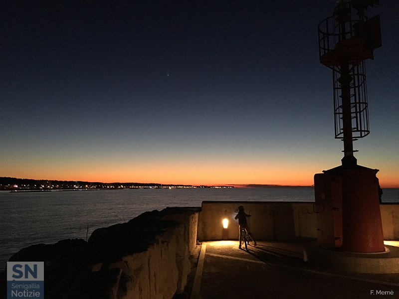 28/07/2017 - La punta del molo di sera