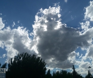 26/07/2017 - Nuvole in controluce