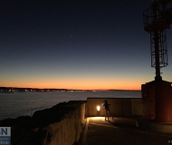 28/07/2017 - La punta del molo di sera