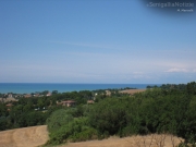 08/05/2012 - Panorama del mare di Senigallia dalle colline