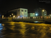 Fiume Misa in piena a Senigallia: ponte 2 Giugno