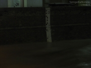 Livello del fiume Misa in piena a Senigallia