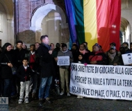 Manifestazione contro il terrorismo a Senigallia